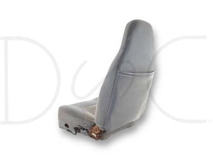 92-96 Ford F150 F250 97 F350 LH Left Driver Front Bucket Seat Opal Gray 40/20/40