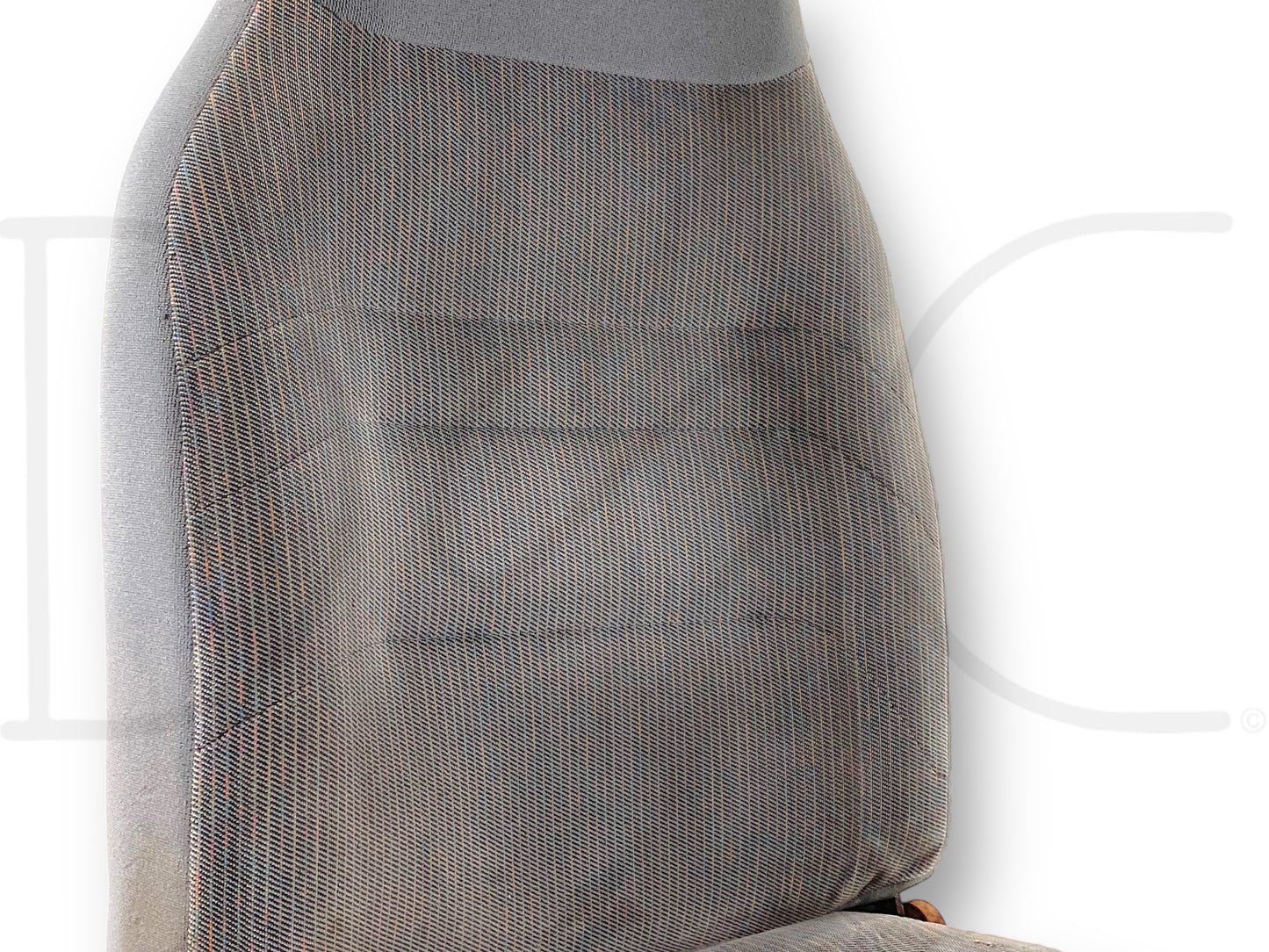 92-96 Ford F150 F250 97 F350 LH Left Driver Front Bucket Seat Opal Gray 40/20/40