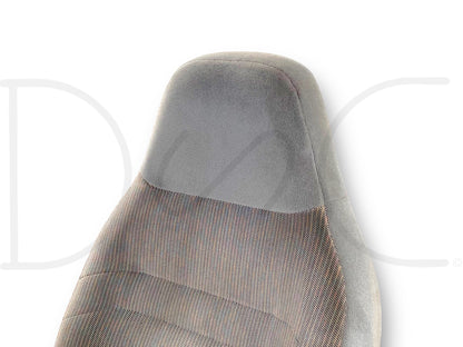 92-96 Ford F150 F250 97 F350 LH Left Driver Front Bucket Seat Opal Gray 40/20/40