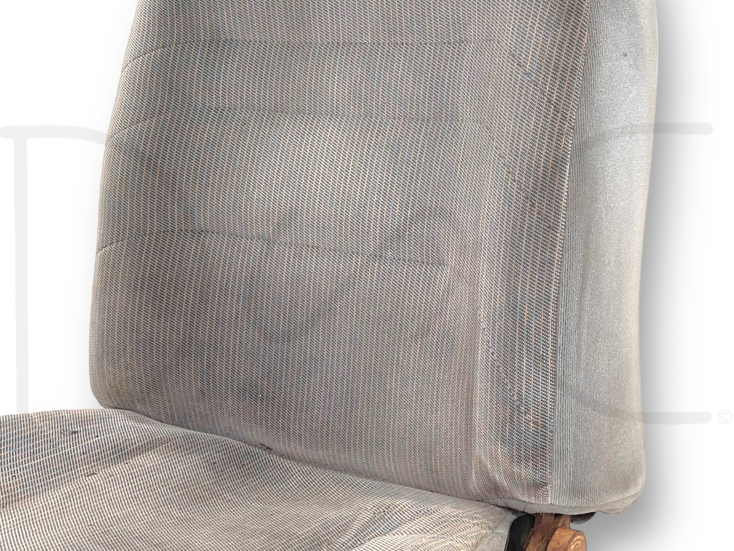 92-96 Ford F150 F250 97 F350 LH Left Driver Front Bucket Seat Opal Gray 40/20/40