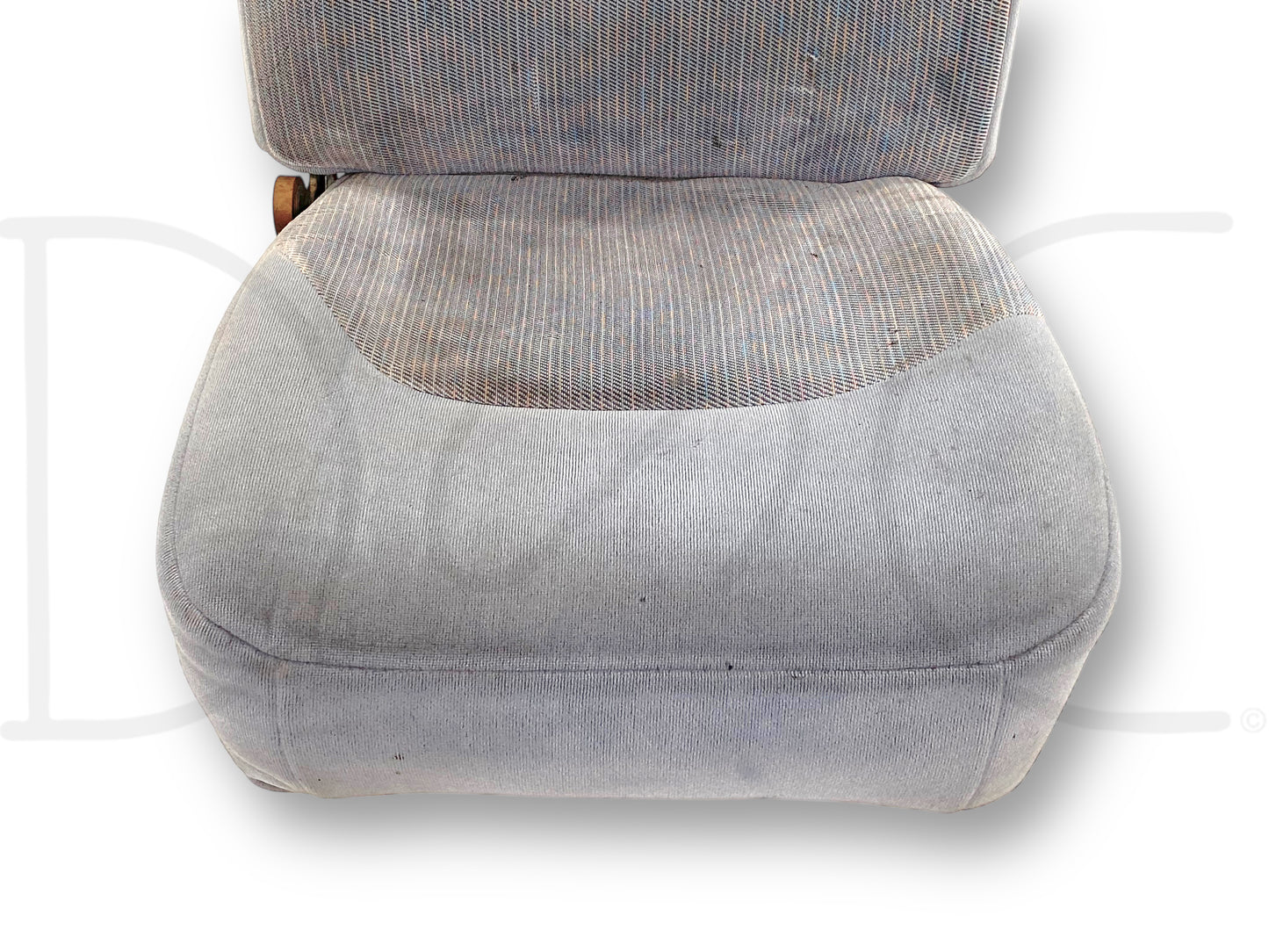 92-96 Ford F150 F250 97 F350 RH Right Passenger Front Bucket Seat Gray 40/20/40