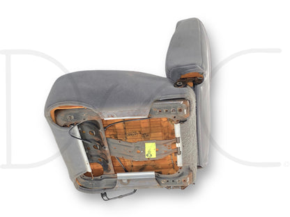 92-96 Ford F150 F250 97 F350 RH Right Passenger Front Bucket Seat Gray 40/20/40