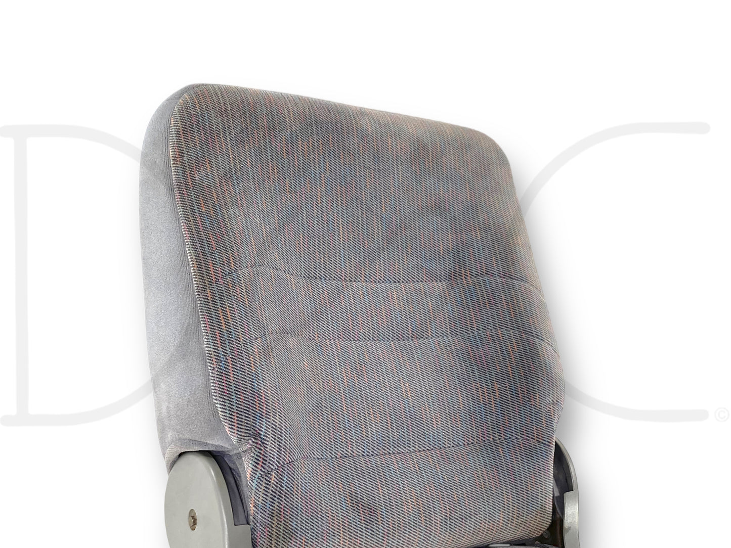 92-97 Ford F250 F350 Front Center Console Jump Seat 40/20/40 Gray Cloth OEM