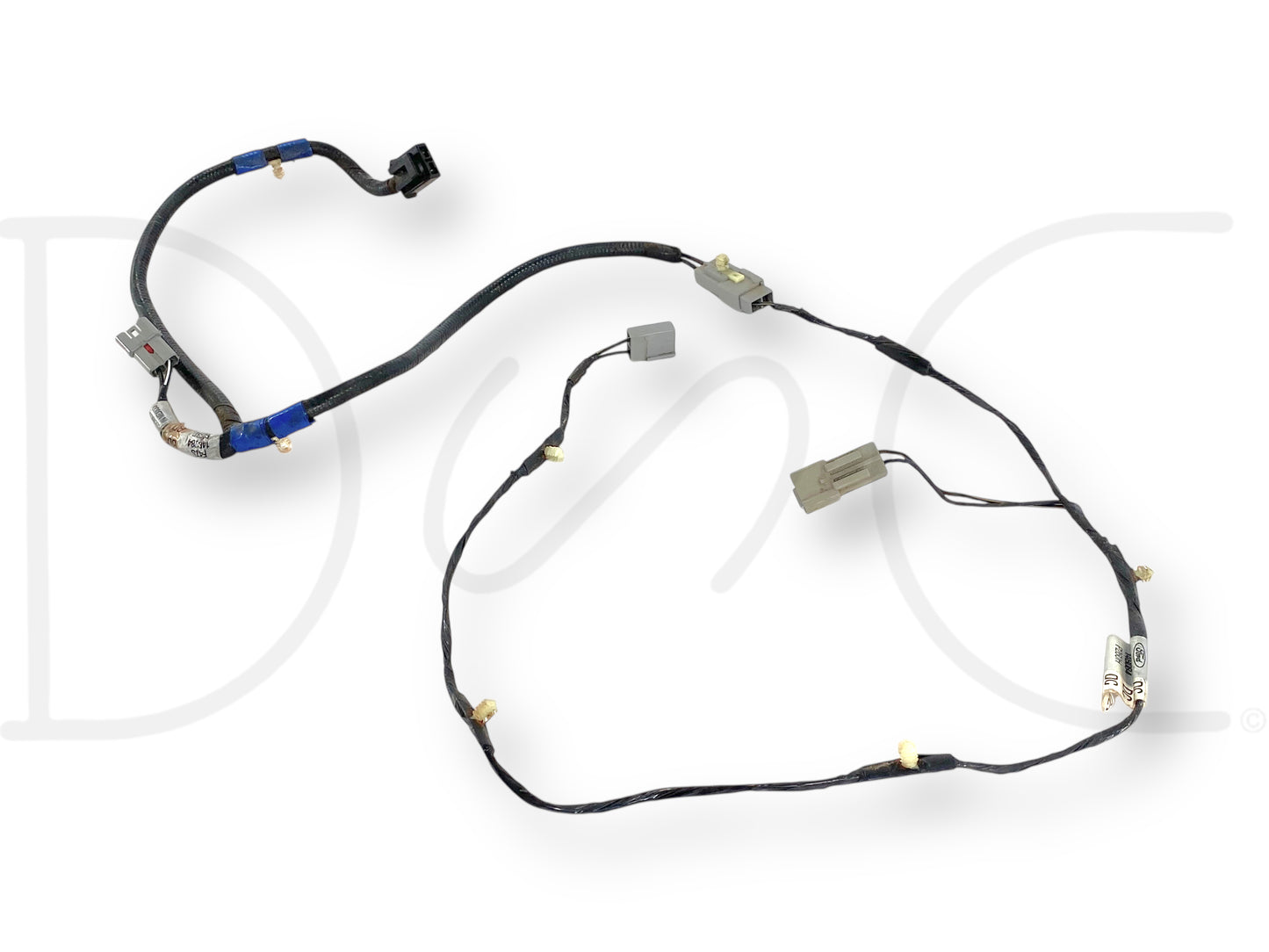 94-97 Ford F250 F350 40/20/40 LH Left Driver Front Seat Lumbar Wiring Harness