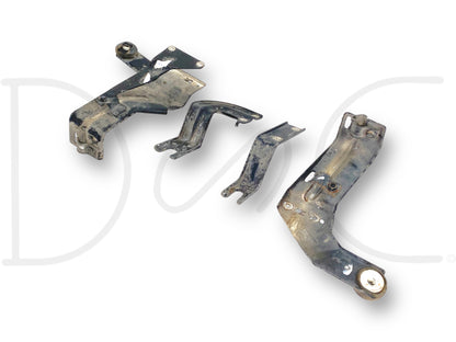94-97 Ford F250 F350 Truck A/C Condenser Upper & Lower Bracket Set OEM