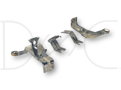 94-97 Ford F250 F350 Truck A/C Condenser Upper & Lower Bracket Set OEM