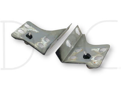 92-97 Ford F250 F350 Fender To Core Support Brackets OE Corner Bracket Set