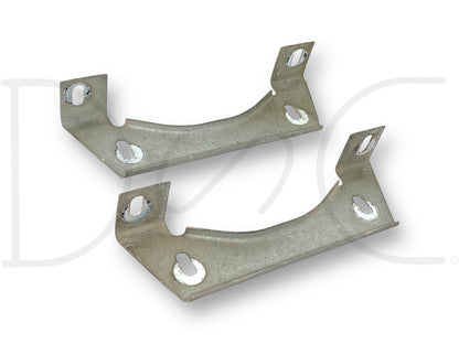 92-97 Ford F250 F350 Header Panel To Core Support Bracket Set OE Brackets