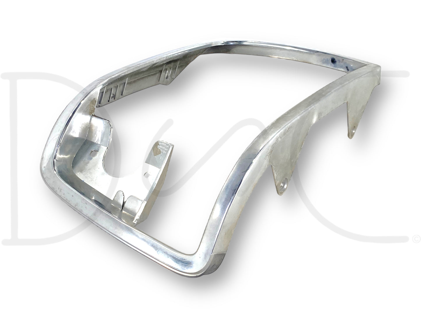 92-97 Ford F250 F350 Right Passenger Headlight Bezel Trim Surround Chrome OEM
