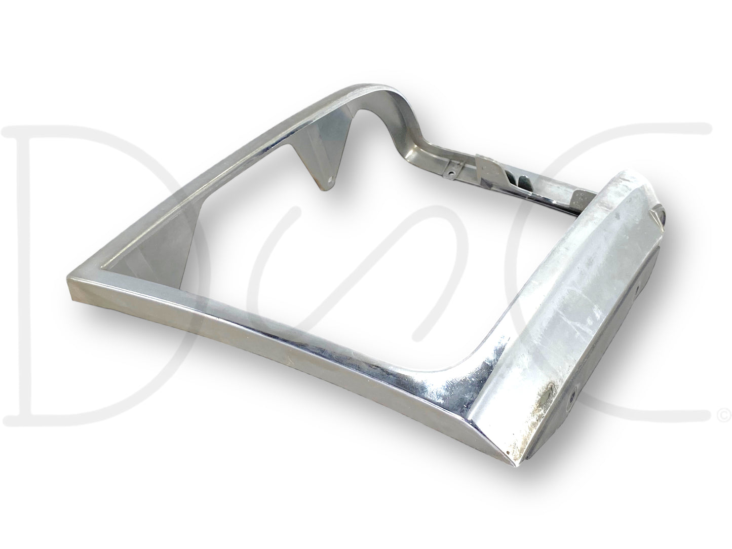 92-97 Ford F250 F350 Right Passenger Headlight Bezel Trim Surround Chrome OEM