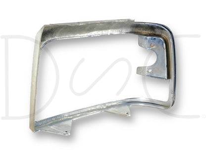 92-97 Ford F250 F350 Right Passenger Headlight Bezel Trim Surround Chrome OEM