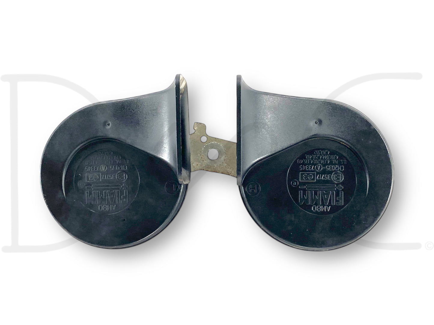 92-97 Ford F250 F350 Horn Set Hi Low Dual Tone Horns OEM