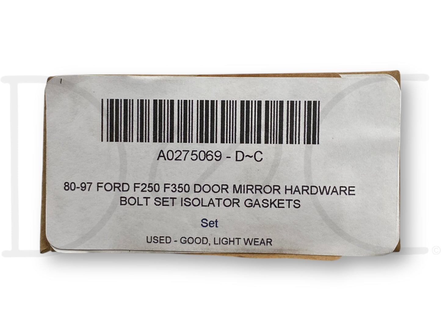 80-97 Ford F250 F350 Door Mirror Hardware Bolt Set Isolator Gaskets