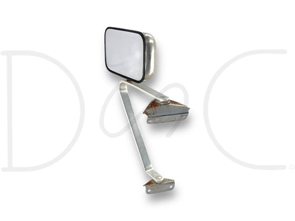 80-97 Ford F250 F350 LH Left Driver Door Mirror Manual OEM