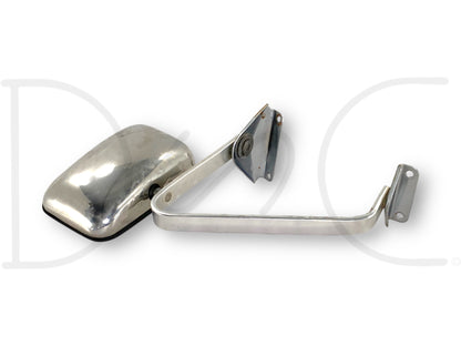 80-97 Ford F250 F350 RH Right Passenger Door Mirror Manual OEM *Blem*
