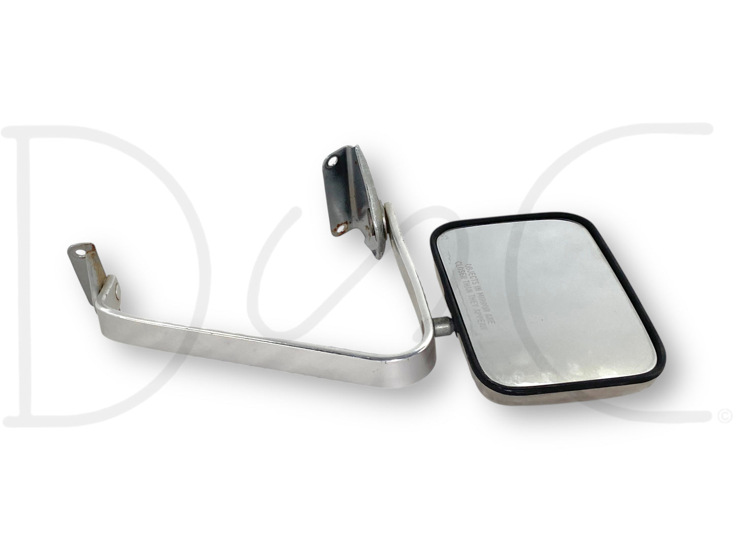 80-97 Ford F250 F350 RH Right Passenger Door Mirror Manual OEM *Blem*