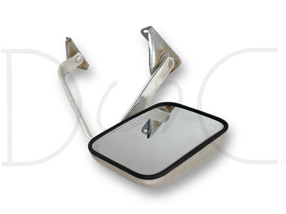 80-97 Ford F250 F350 RH Right Passenger Door Mirror Manual OEM *Blem*