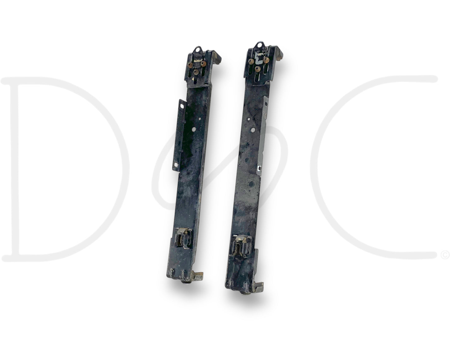 95-97 Ford F250 F350 7.3 Diesel Radiator Mount Bracket Pair OE Brackets
