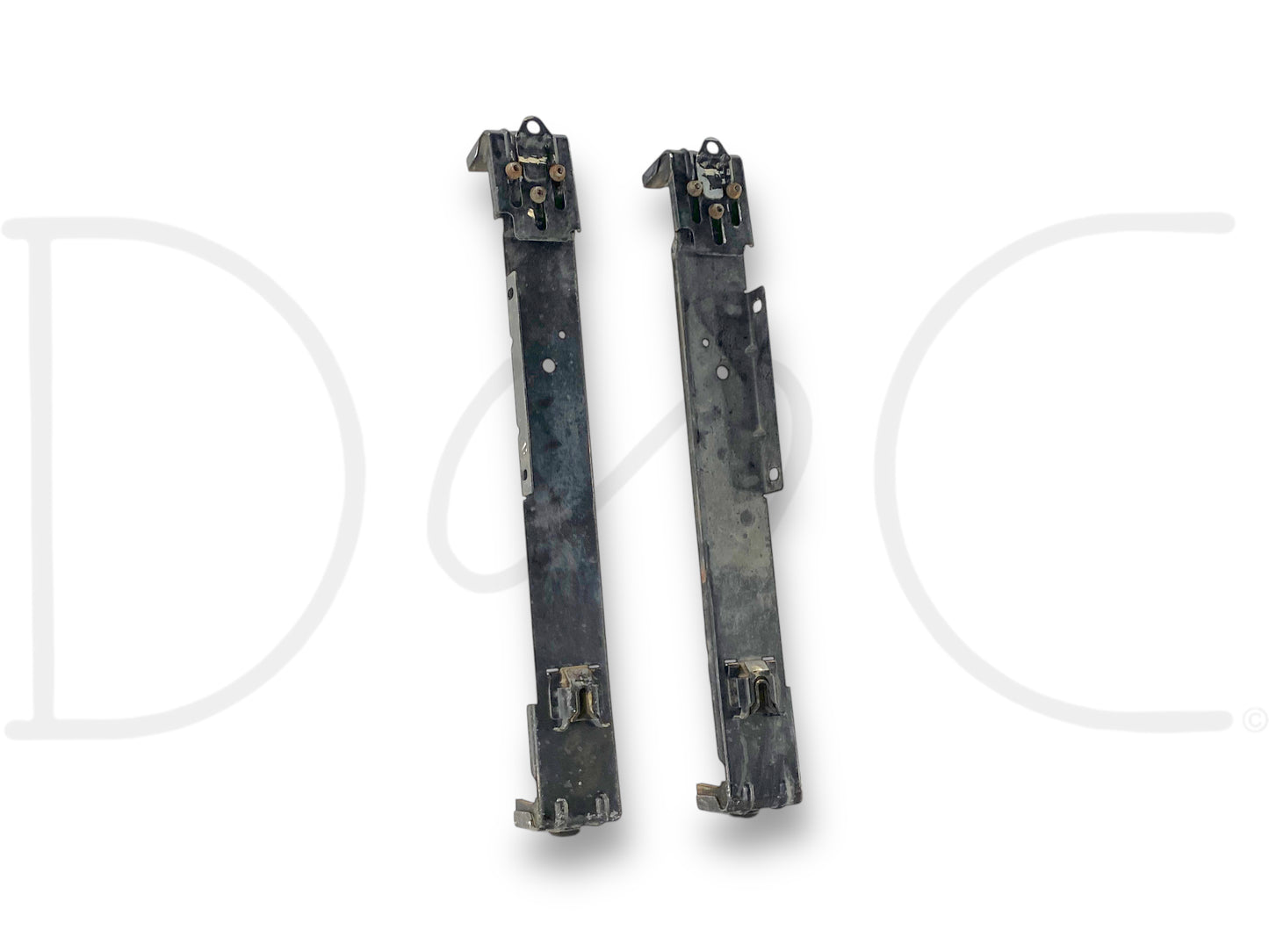 95-97 Ford F250 F350 7.3 Diesel Radiator Mount Bracket Pair OE Brackets
