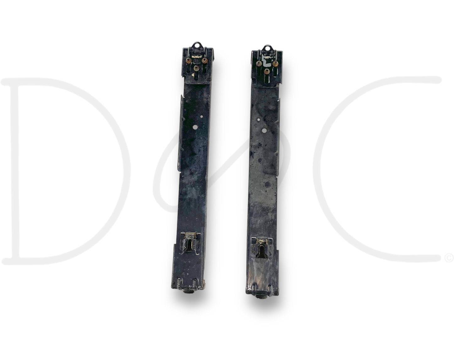 95-97 Ford F250 F350 7.3 Diesel Radiator Mount Bracket Pair OE Brackets