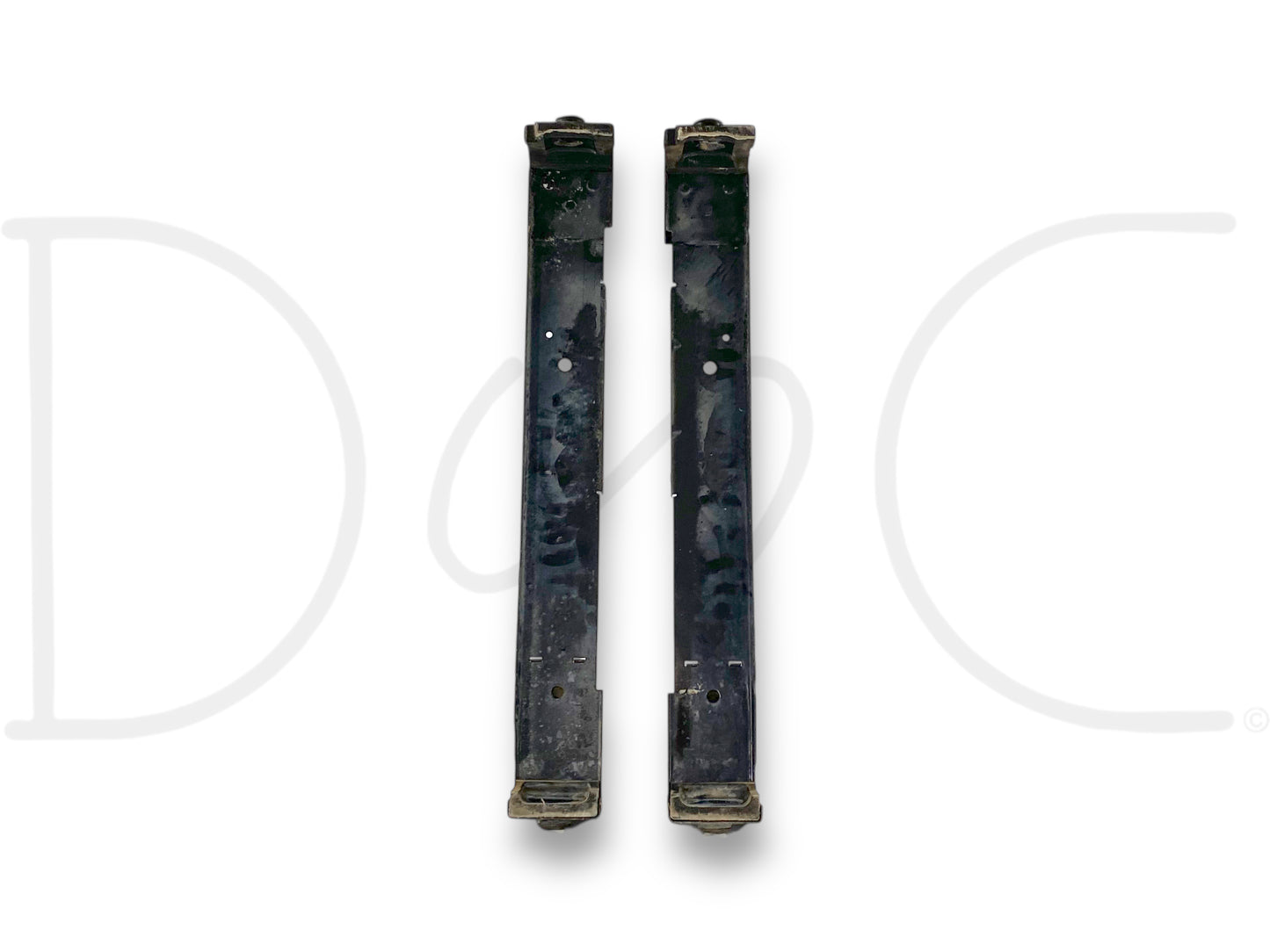 95-97 Ford F250 F350 7.3 Diesel Radiator Mount Bracket Pair OE Brackets