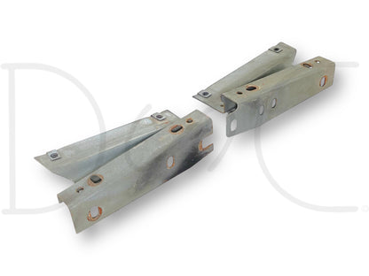 95-97 Ford F250 F350 Diesel Radiator To Core Support Bracket Pair OE Brackets