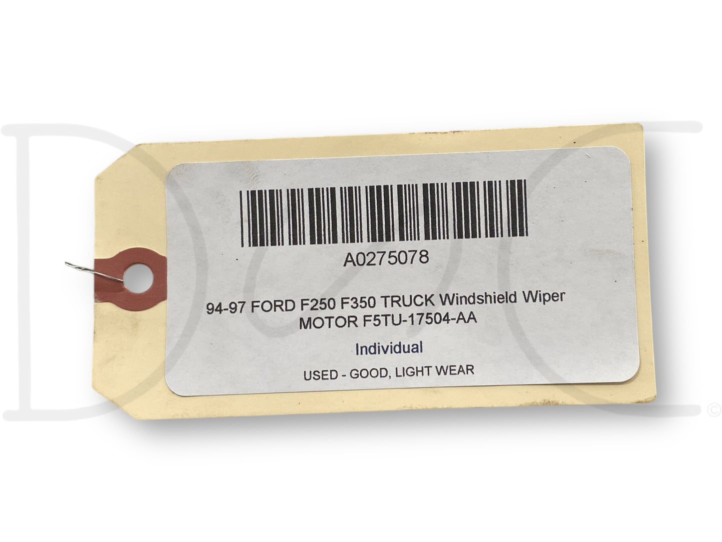 94-97 Ford F250 F350 Truck Windshield Wiper Motor F5Tu-17504-Aa