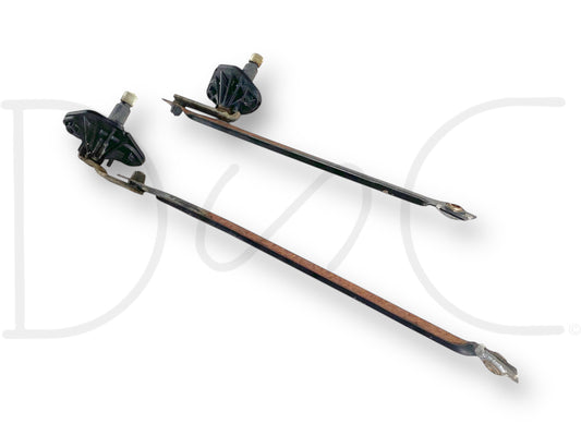 92-97 Ford F250 F350 Truck Windshield Wiper Regulator Linkage Set Right Left OEM