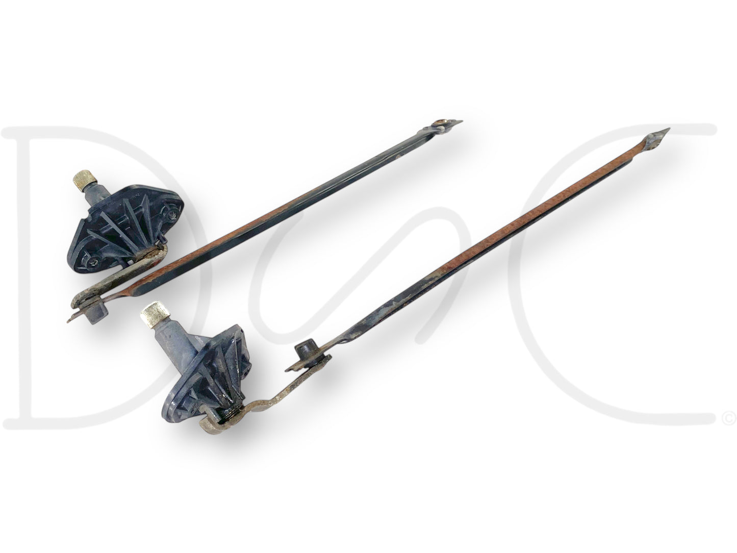 92-97 Ford F250 F350 Truck Windshield Wiper Regulator Linkage Set Right Left OEM