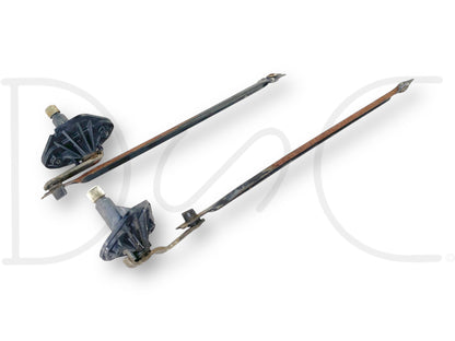 92-97 Ford F250 F350 Truck Windshield Wiper Regulator Linkage Set Right Left OEM