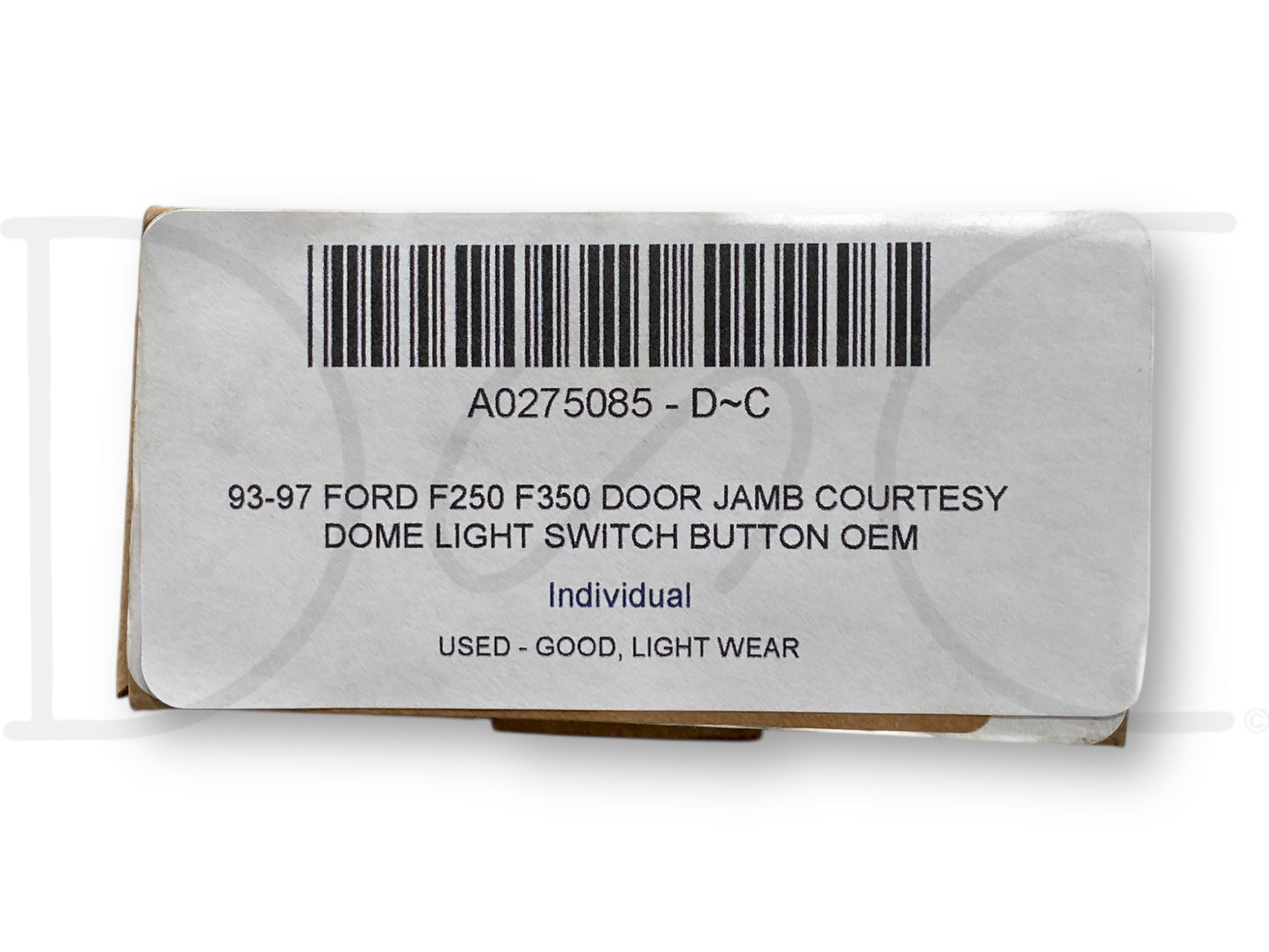 93-97 Ford F250 F350 Door Jamb Courtesy Dome Light Switch Button OEM