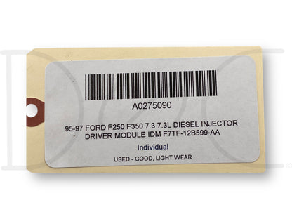 95-97 Ford F250 F350 7.3 7.3L Diesel Injector Driver Module IDM F7Tf-12B599-Aa