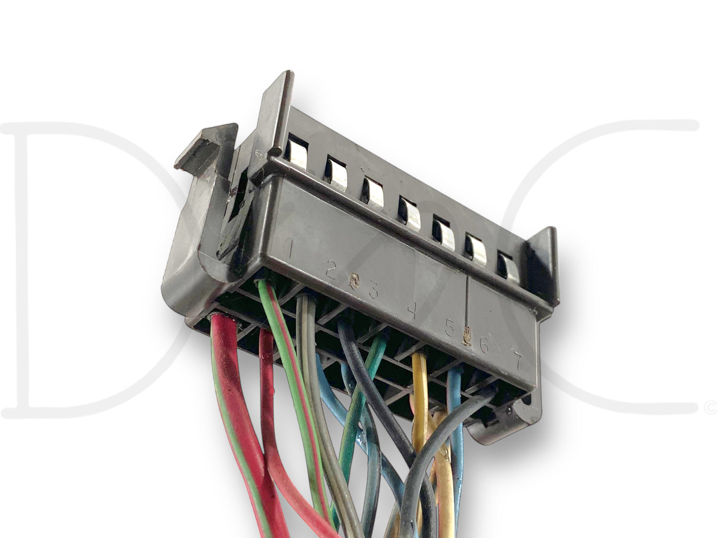 96-97 Ford F250 F350 7.3 7.3L ZF5 XLT Dash Wiring Harness F7Tb-14401-P260W Bs