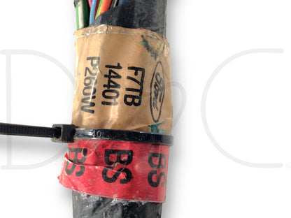 96-97 Ford F250 F350 7.3 7.3L ZF5 XLT Dash Wiring Harness F7Tb-14401-P260W Bs