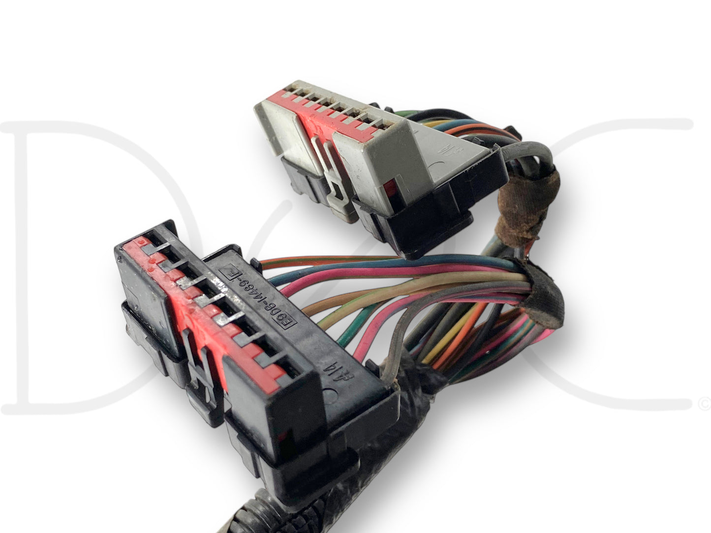 96-97 Ford F250 F350 7.3 7.3L ZF5 XLT Dash Wiring Harness F7Tb-14401-P260W Bs