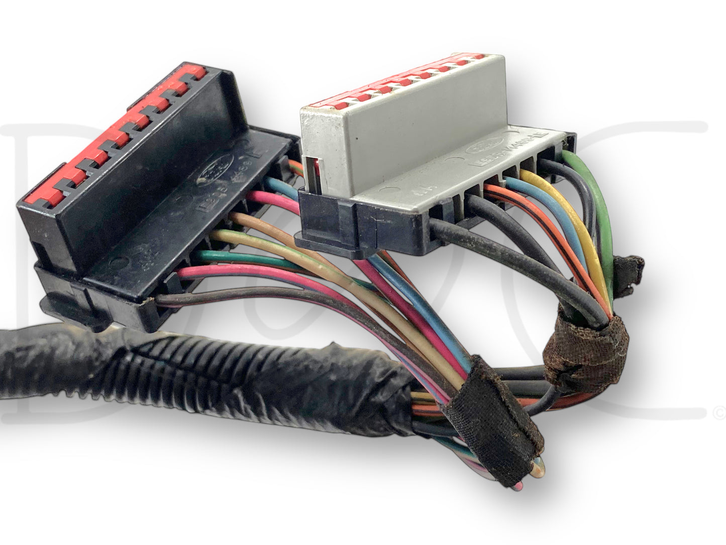 96-97 Ford F250 F350 7.3 7.3L ZF5 XLT Dash Wiring Harness F7Tb-14401-P260W Bs