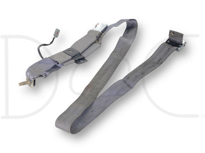 92-97 Ford F250 F350 Front Center Jump Seat Lap Belt Driver Seatbelt Latch Gray