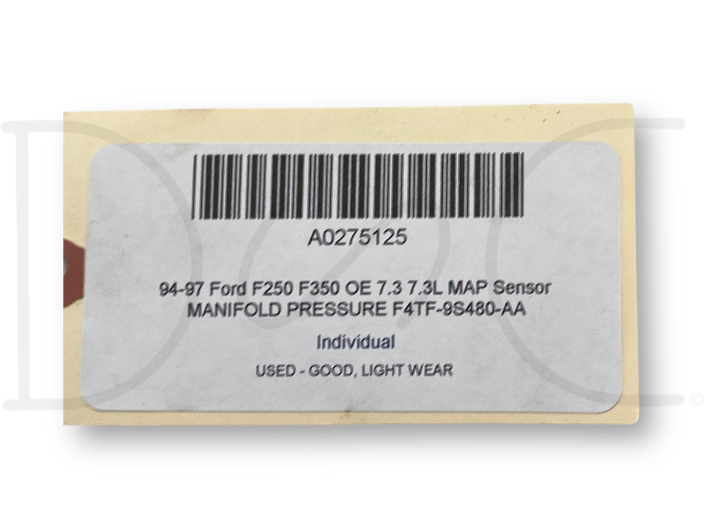 94-97 Ford F250 F350 OE 7.3 7.3L Map Sensor Manifold Pressure F4Tf-9S480-Aa