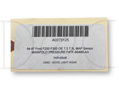 94-97 Ford F250 F350 OE 7.3 7.3L Map Sensor Manifold Pressure F4Tf-9S480-Aa