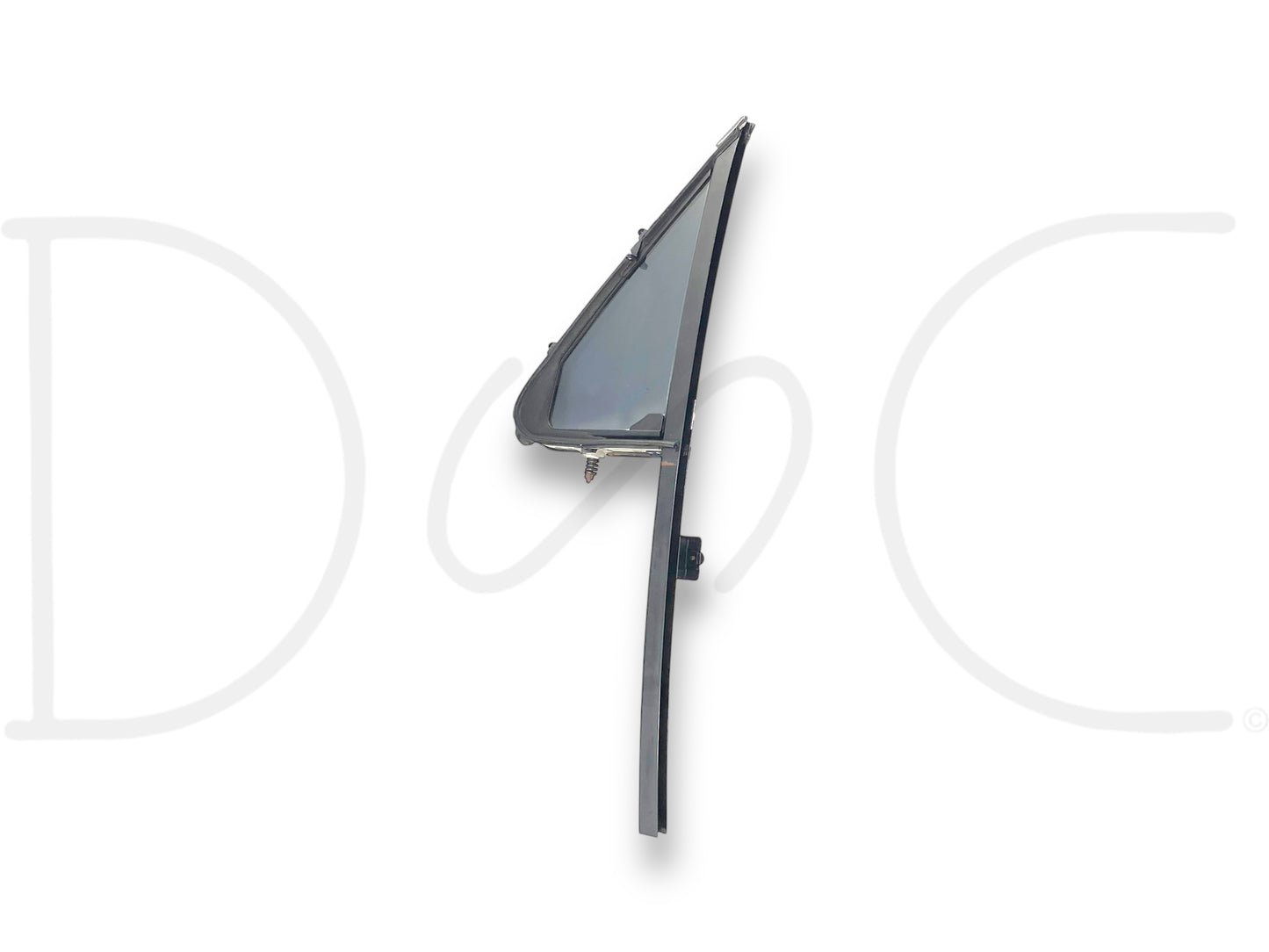 92-97 Ford F250 F350 LH Left Driver Vent Wing Window Glass Assembly OEM