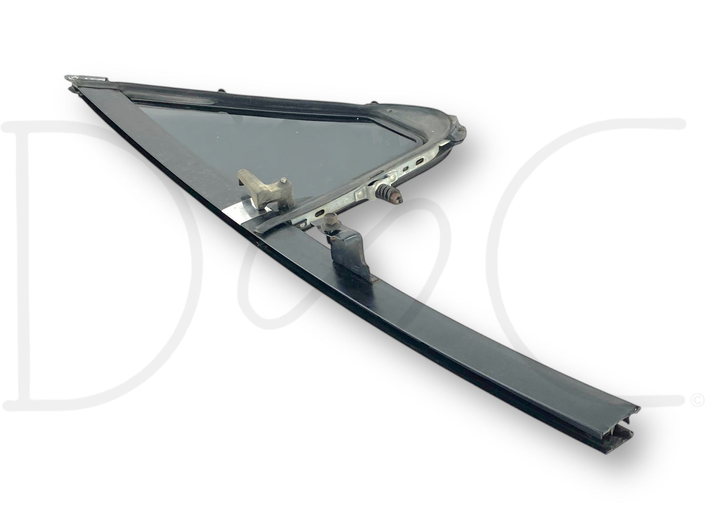 92-97 Ford F250 F350 LH Left Driver Vent Wing Window Glass Assembly OEM