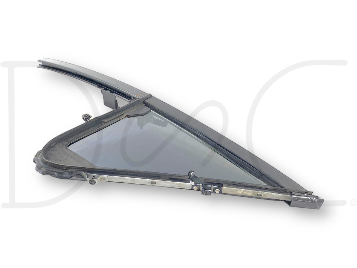 92-97 Ford F250 F350 RH Right Passenger Vent Wing Window Glass Assembly OEM