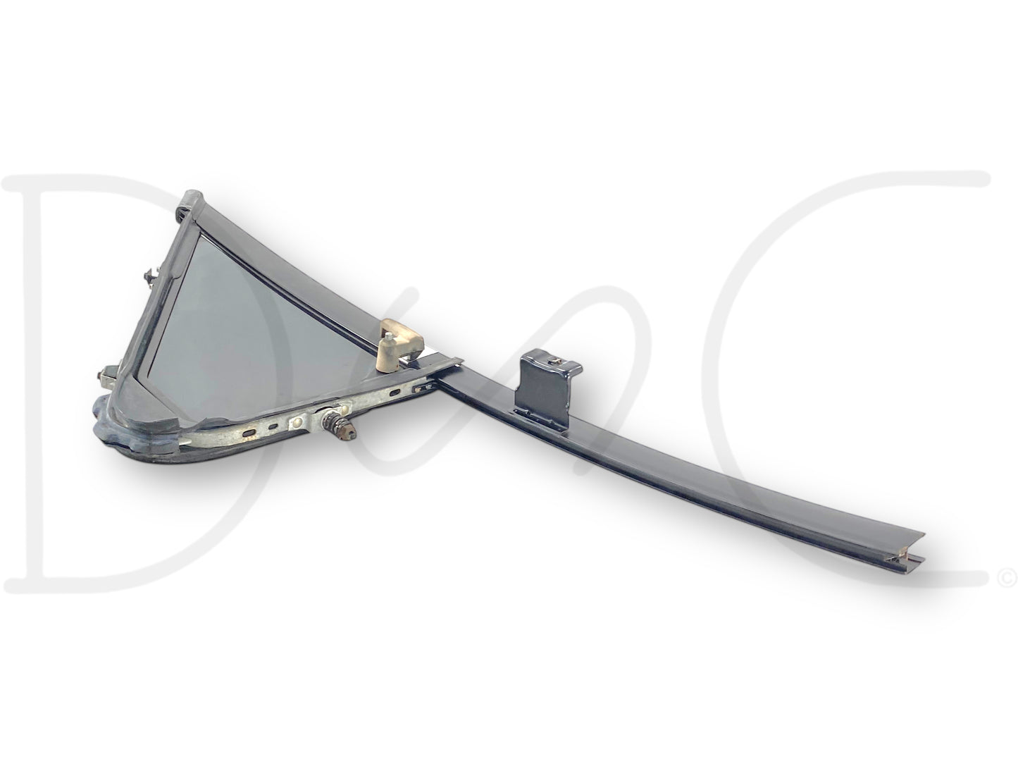 92-97 Ford F250 F350 RH Right Passenger Vent Wing Window Glass Assembly OEM