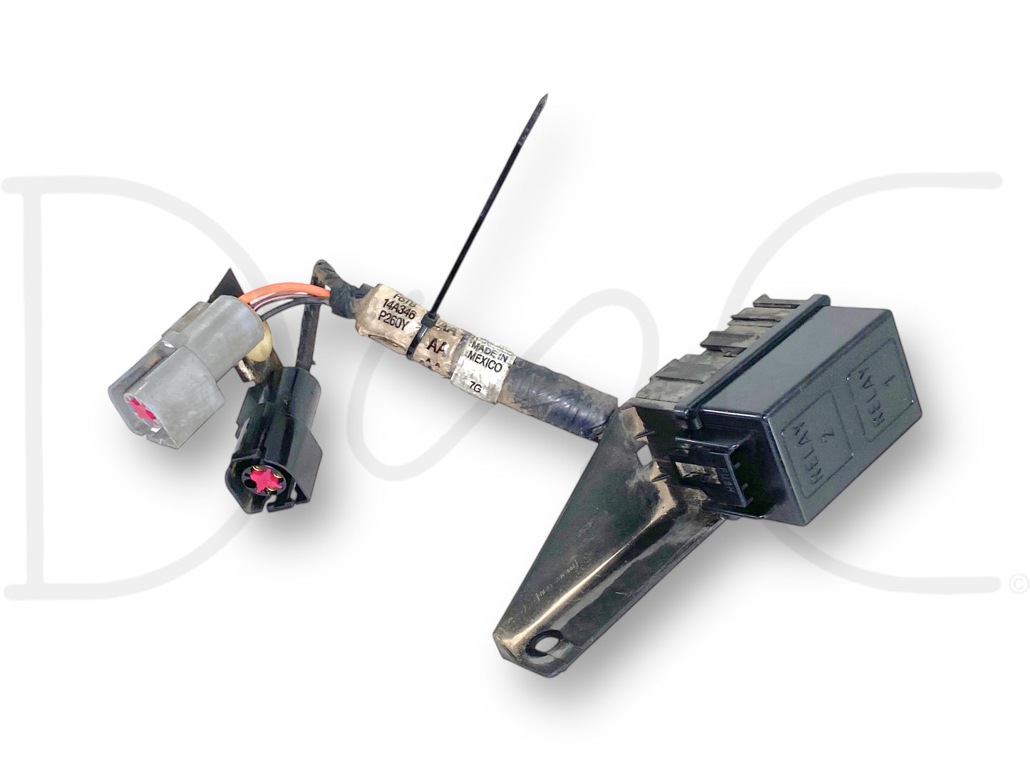 96-97 Ford F250 F350 Trailer Tow Package Relay Harness OE F6Tb-14A346-P260Y Aa