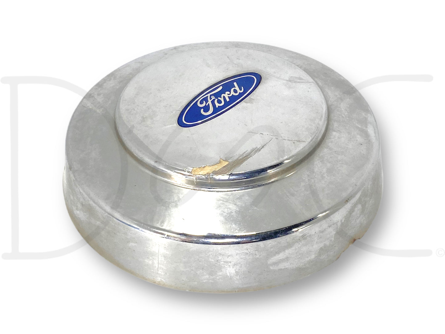 94-97 Ford F350 Dually DRW Front Wheel Center Hub Cap Hubcap Chrome *Blem*