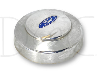 94-97 Ford F350 Dually DRW Front Wheel Center Hub Cap Hubcap Chrome *Blem*