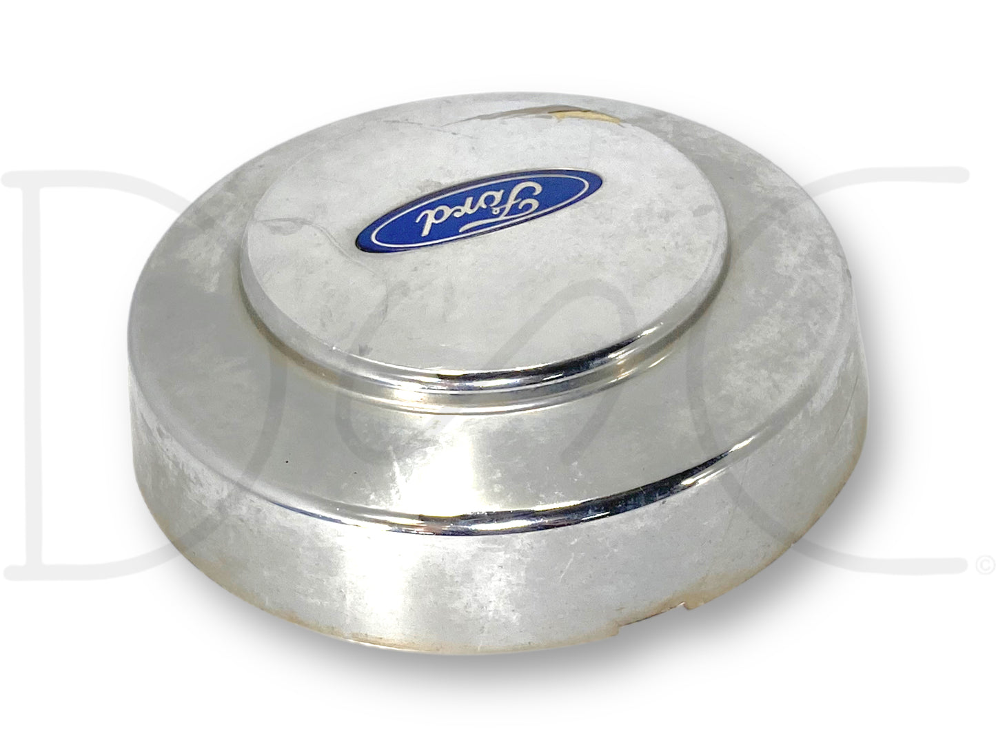 94-97 Ford F350 Dually DRW Front Wheel Center Hub Cap Hubcap Chrome *Blem*