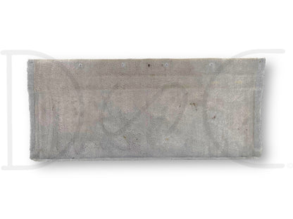 92-97 Ford F250 F350 Crew Cab Rear Wall Carpet Panel Opal Gray OEM