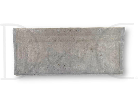 92-97 Ford F250 F350 Crew Cab Rear Wall Carpet Panel Opal Gray OEM