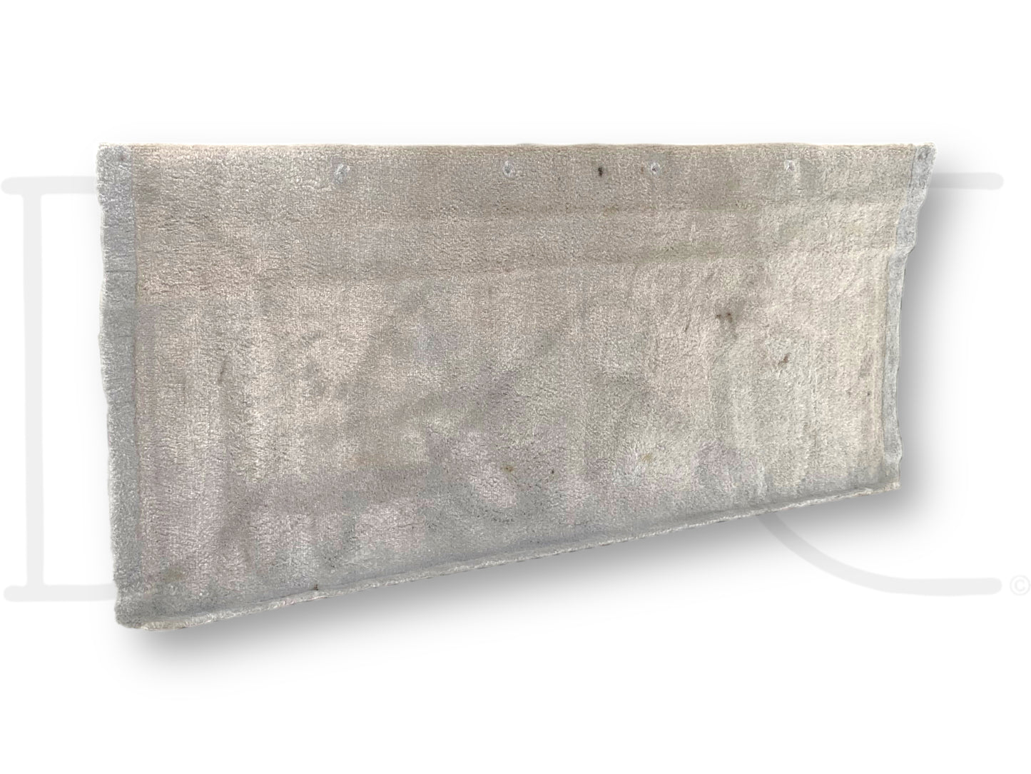 92-97 Ford F250 F350 Crew Cab Rear Wall Carpet Panel Opal Gray OEM